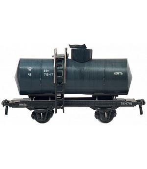 Clever Paper 143862 - Keranova386 Colección De Ferrocarril Cisterna Fibra De Gasolina Puzle 3D